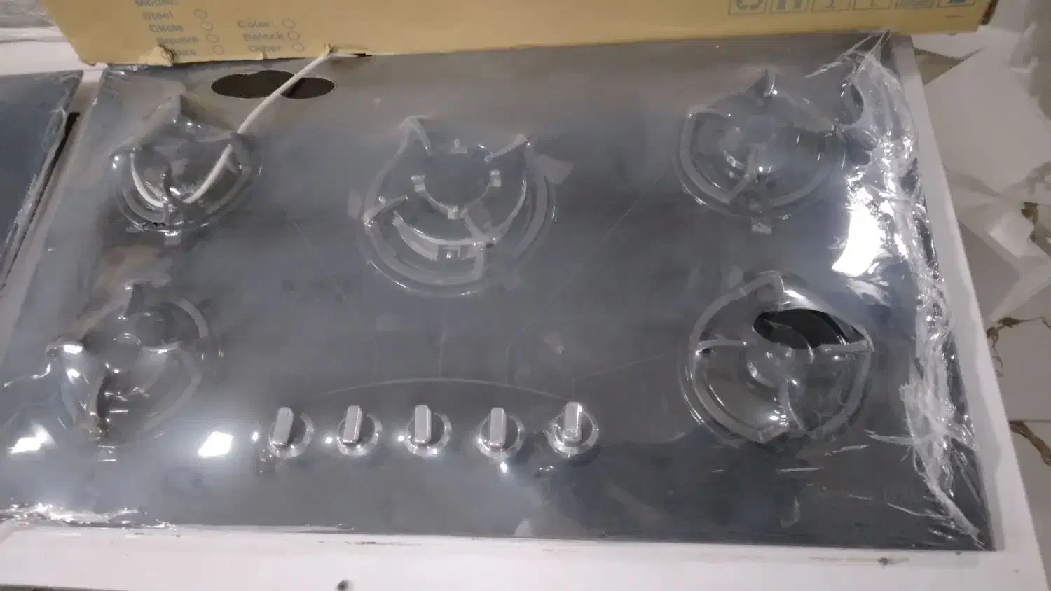 گاز صفحه ای شیشه ای|اجاق گاز و لوازم برقی پختوپز|ایلام, |دیوار