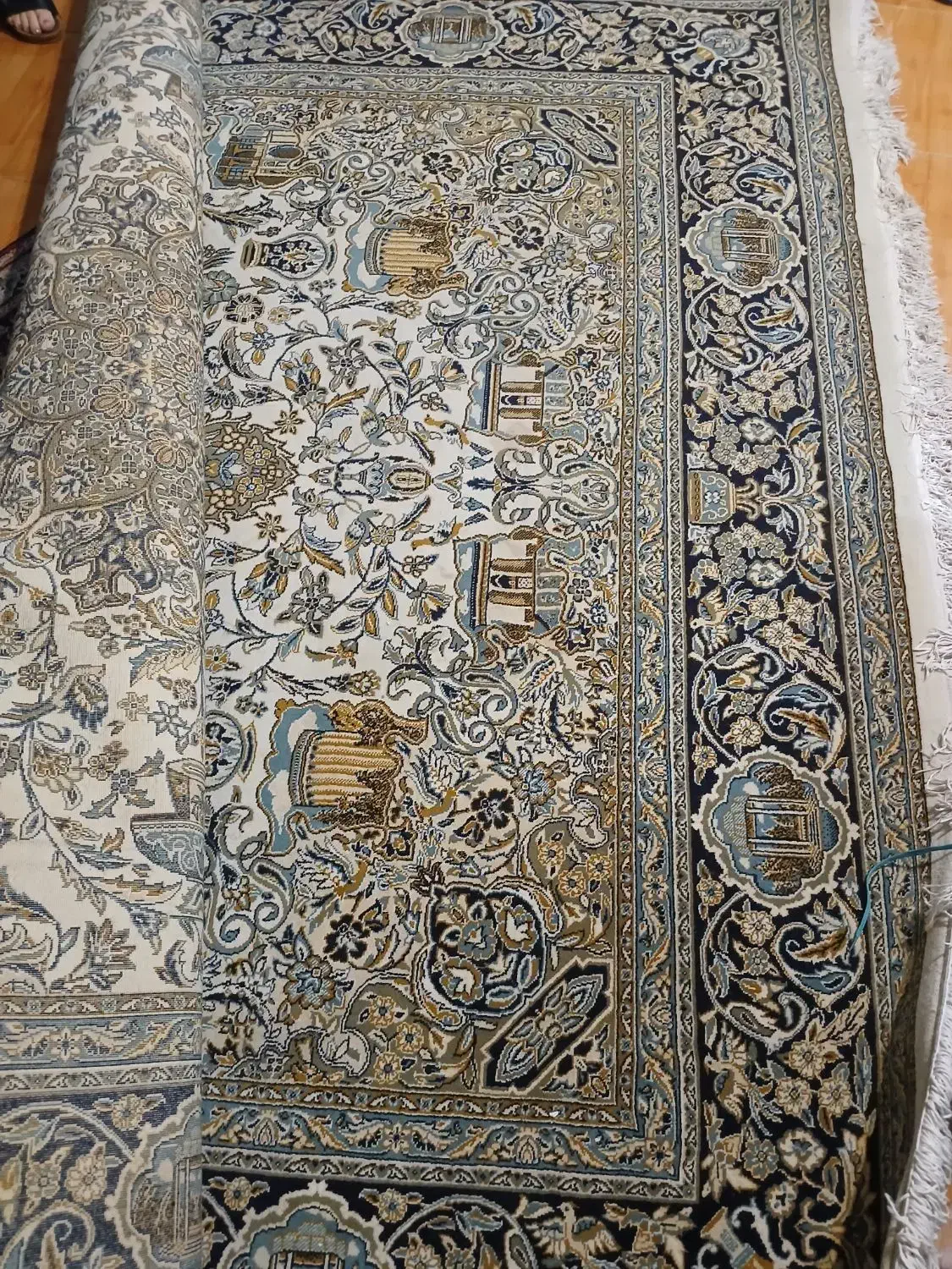 فرش 9 متری کاشان|فرش|تنکابن, |دیوار