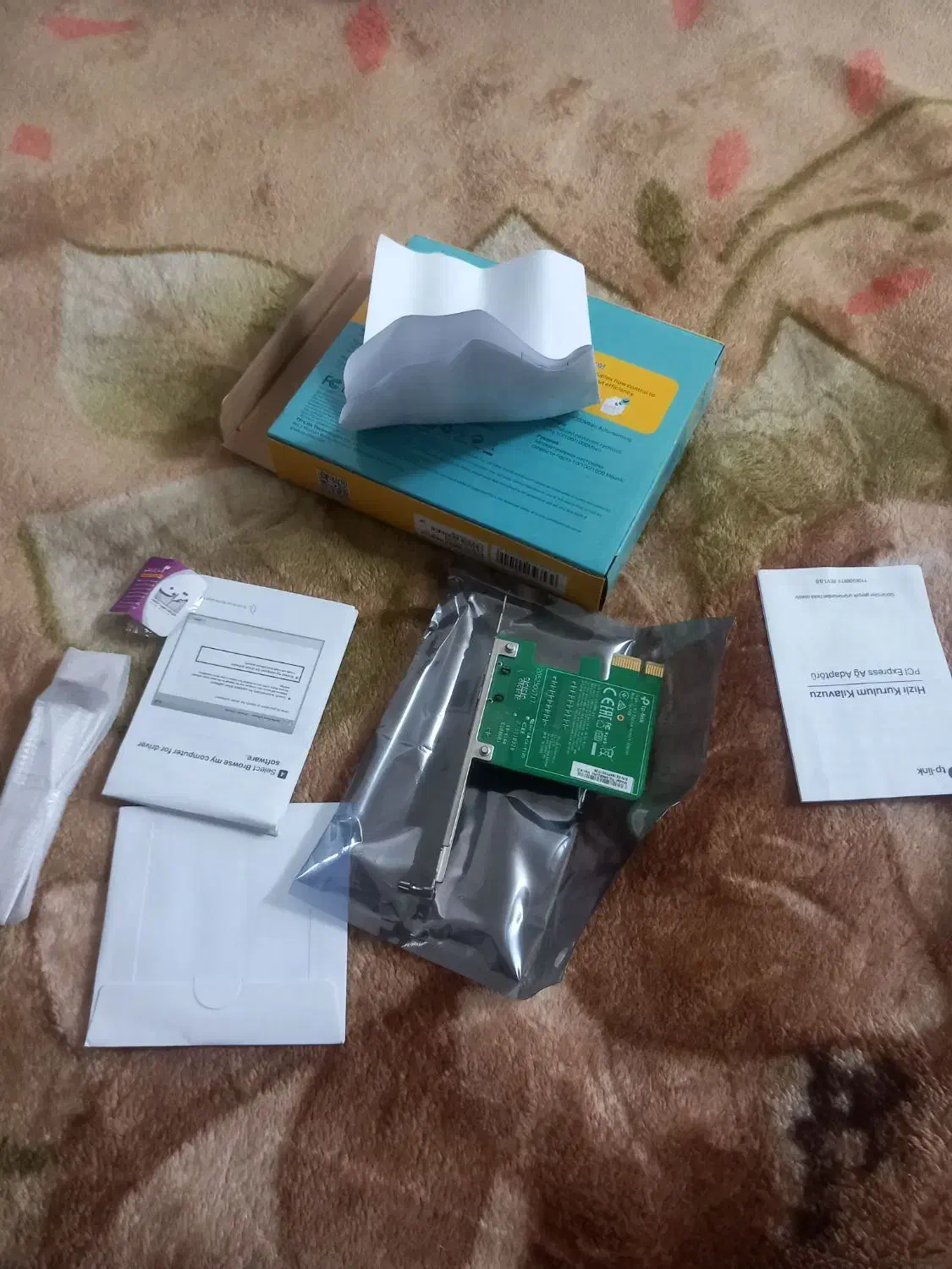 کارت شبکه تی پی لینک مدل TG-3468|مودم و تجهیزات شبکه|تهران, عبدل‌آباد|دیوار