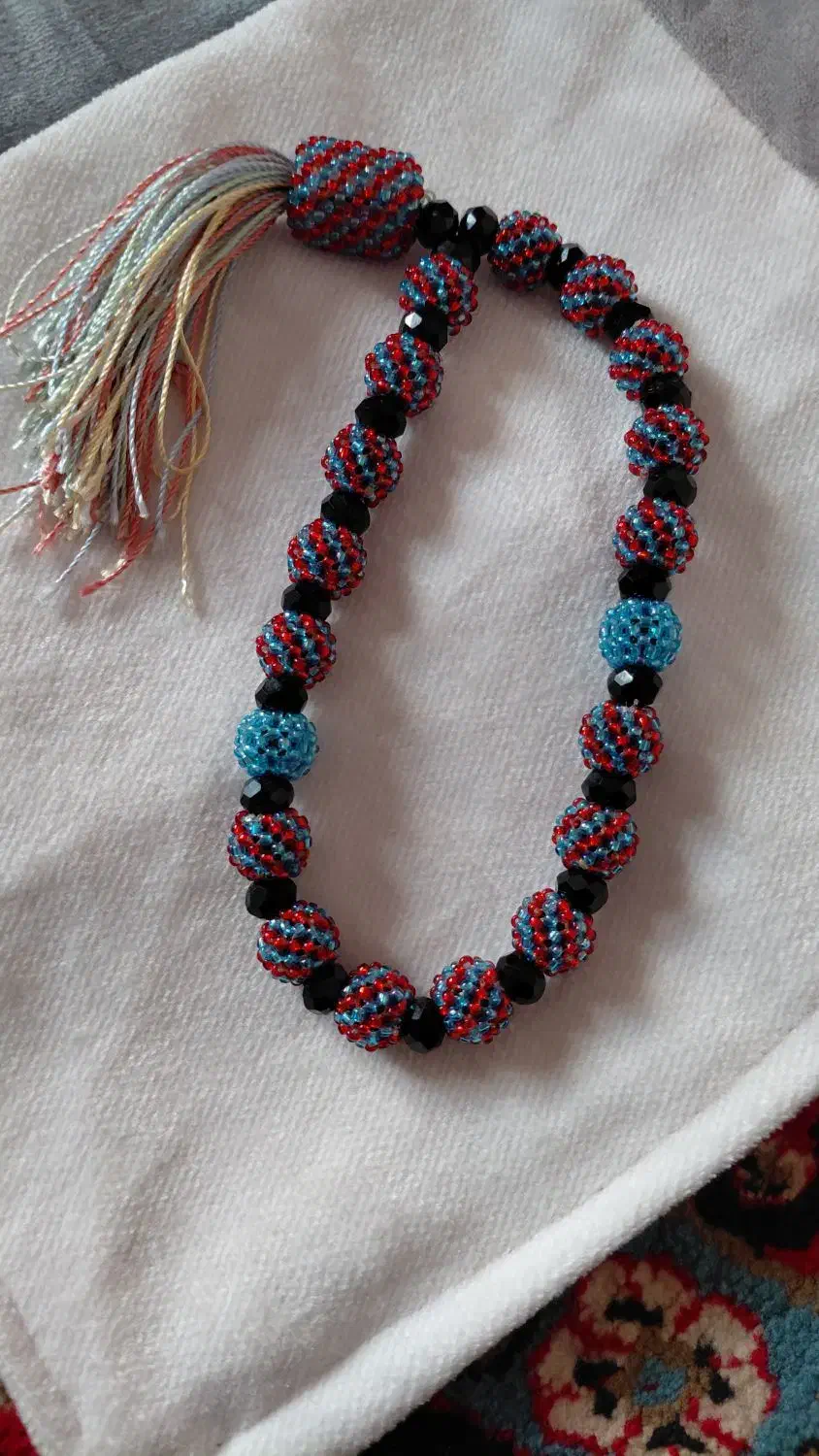 تسبیح های قشنگ منجق دوزی|بدلیجات|نیشابور, پاستور|دیوار