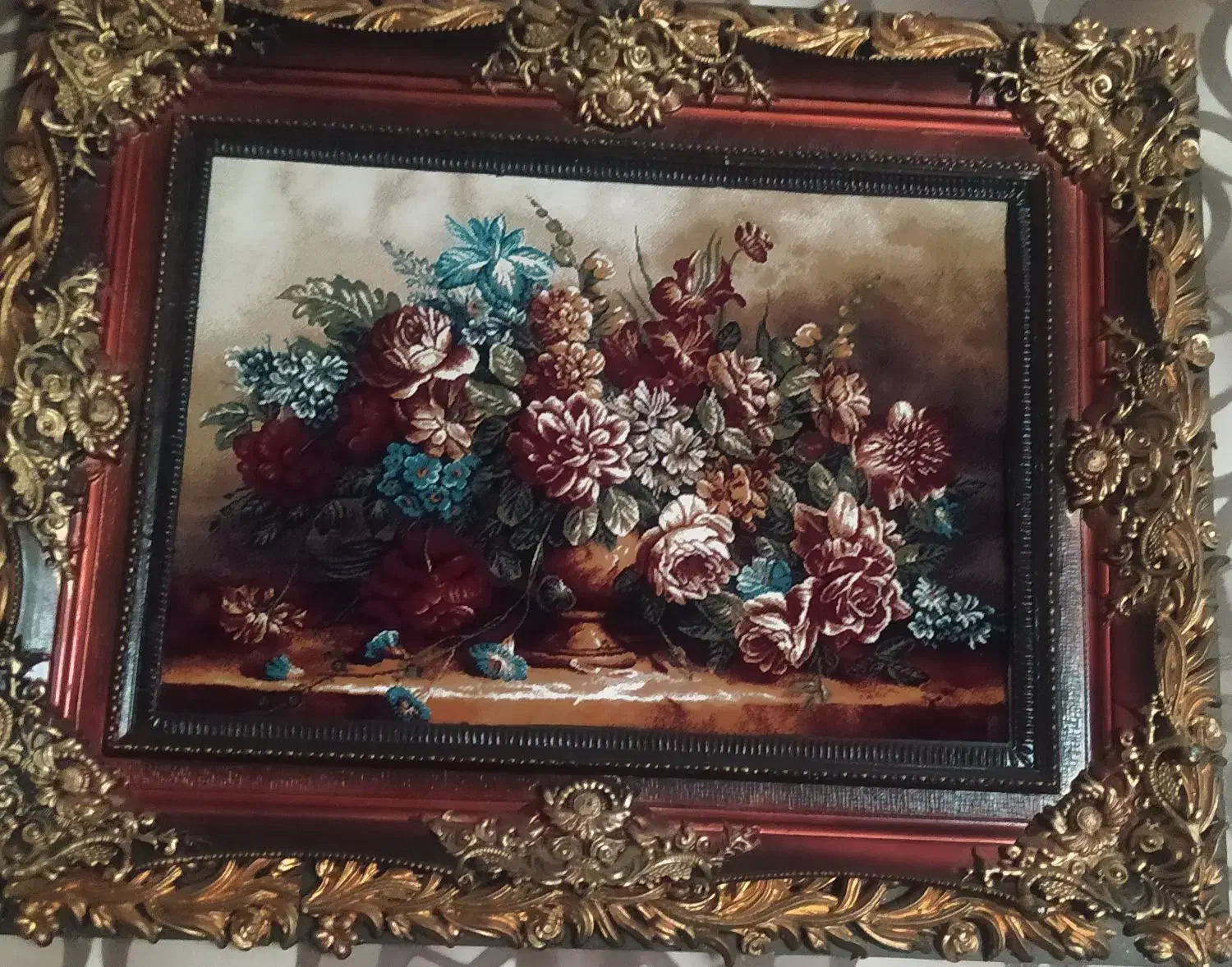 تابلو فرش شیک وسالم در حد نو|تابلو فرش|قزوین, |دیوار