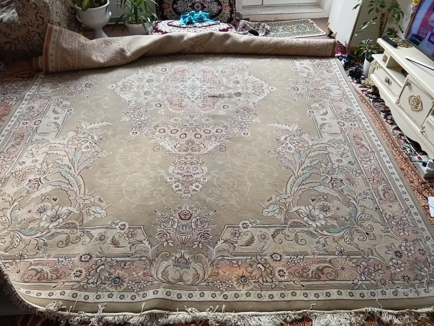 فرش ۱۲متری|فرش|خسروشاه, |دیوار