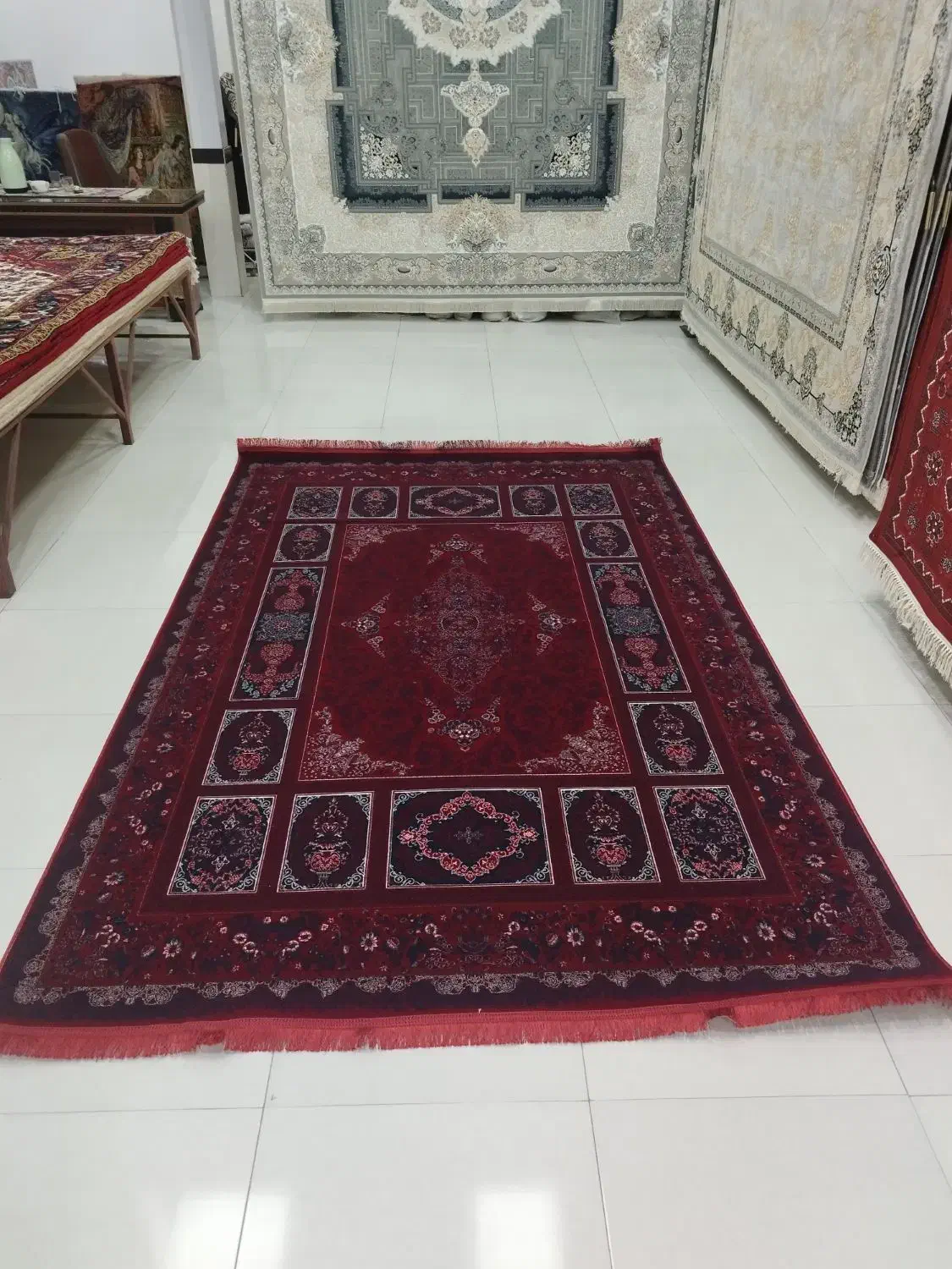 فرش لاکی 1200شانه|فرش|مشگین شهر, |دیوار