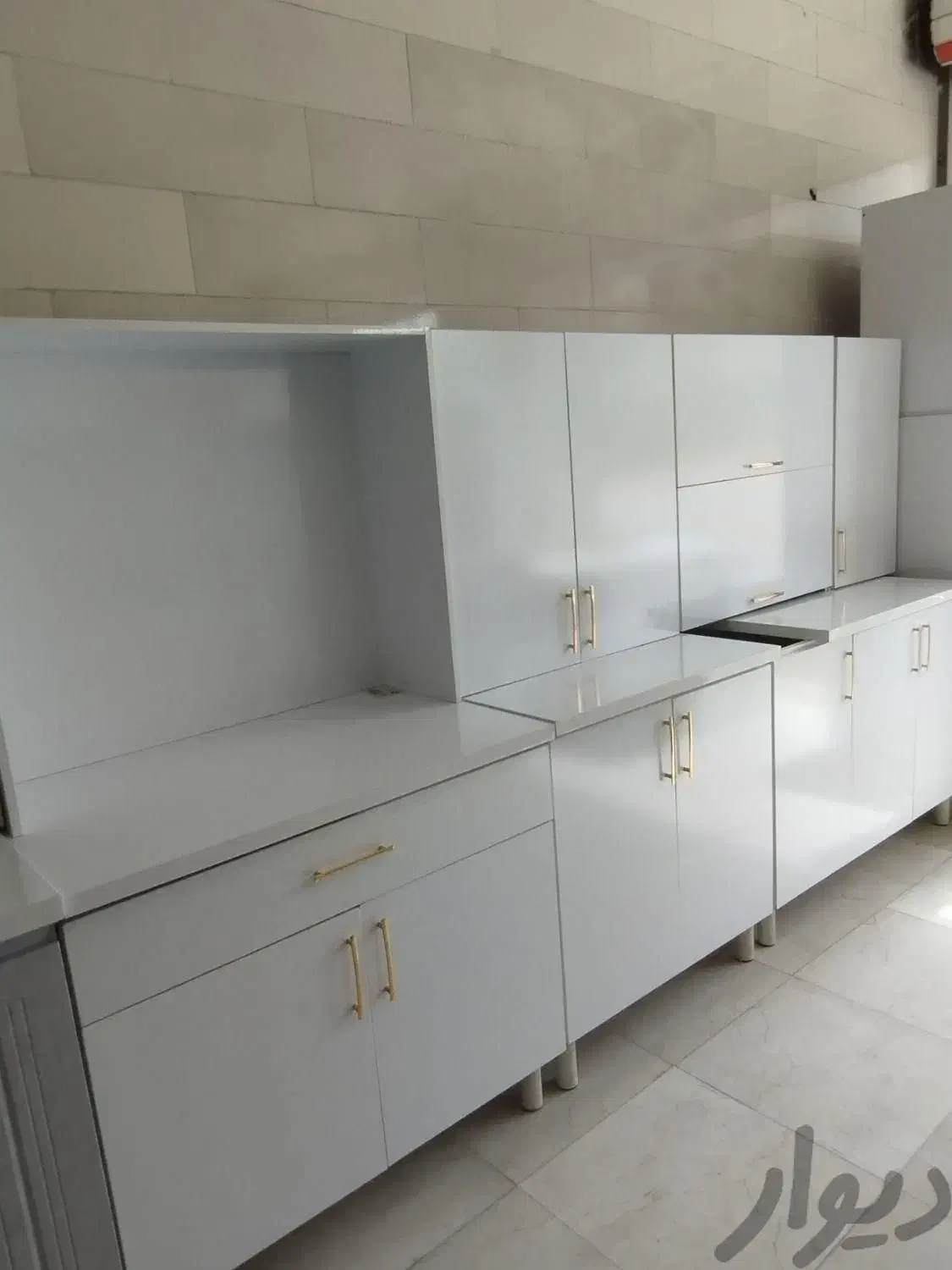 فروش کابینت پیش ساخته MDF کدJG25|مصالح و تجهیزات ساختمان|فامنین, |دیوار