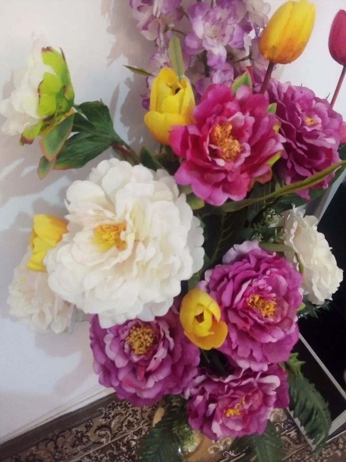 شیک برای جهیزیه|گل مصنوعی|تربتحیدریه, بالا ولایت|دیوار