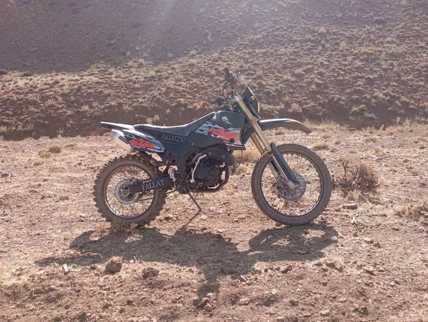 تریل فلات ۲۵۰ مدل ۹۳|موتورسیکلت|خرمدره, |دیوار