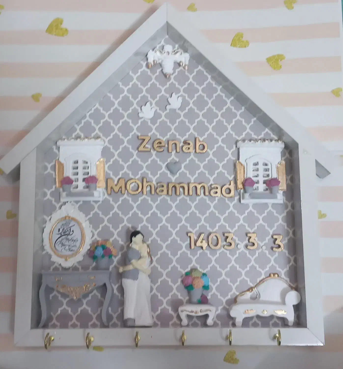 جا کلیدی و نشانگر|صنایع دستی و سایر لوازم تزئینی|تبریز, |دیوار