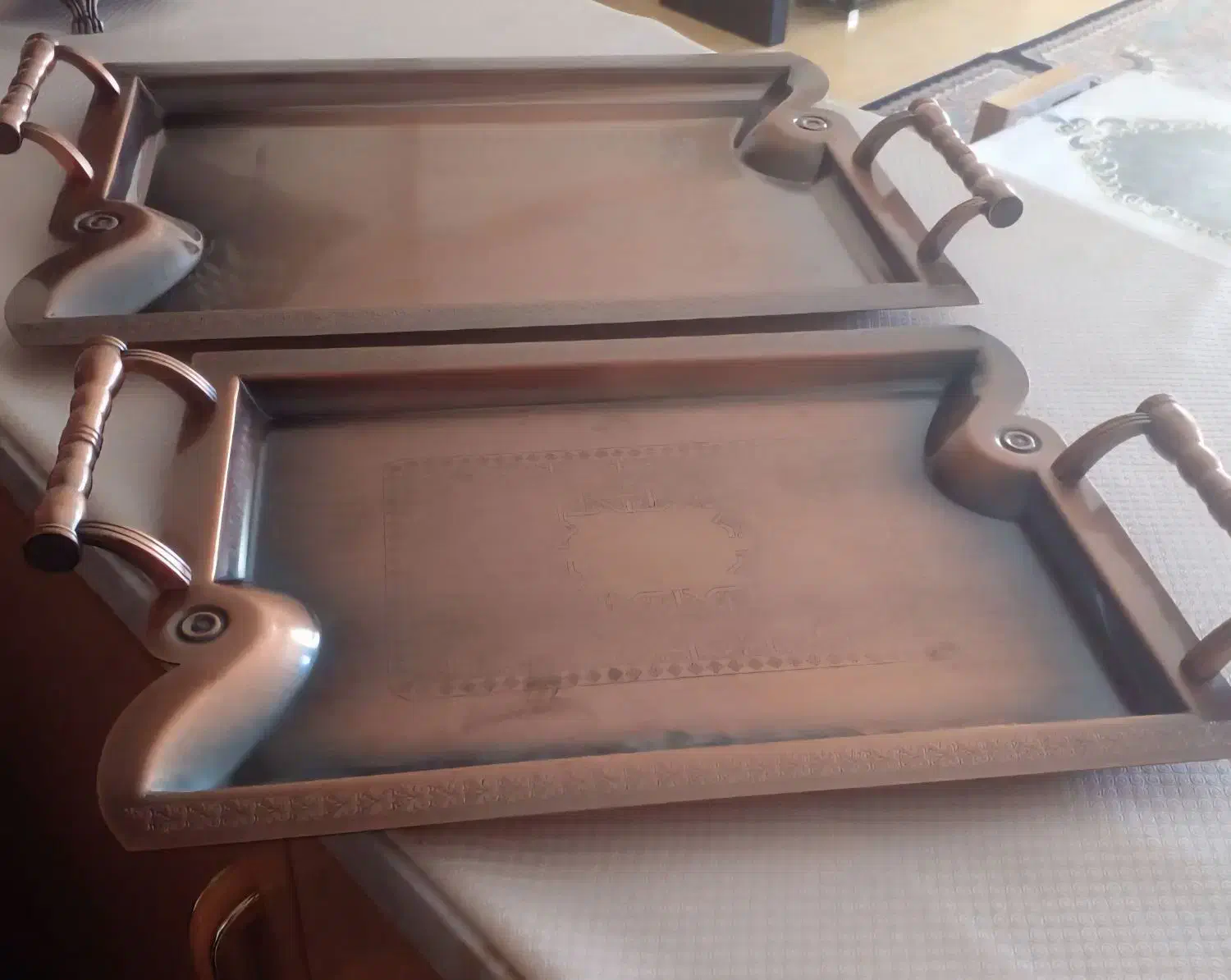 سینی طرح مس|ظروف سرو و پذیرایی|سقز, |دیوار