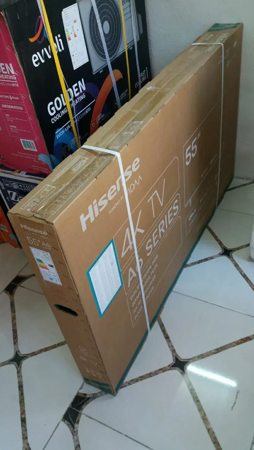 تلویزیون هایسنس ۵۵اینچ|تلویزیون و پروژکتور|گرگان, |دیوار