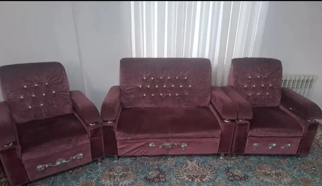 مبل هفت نفره|مبلمان خانگی و میز عسلی|پاکدشت, پاکدشت (مامازند)|دیوار