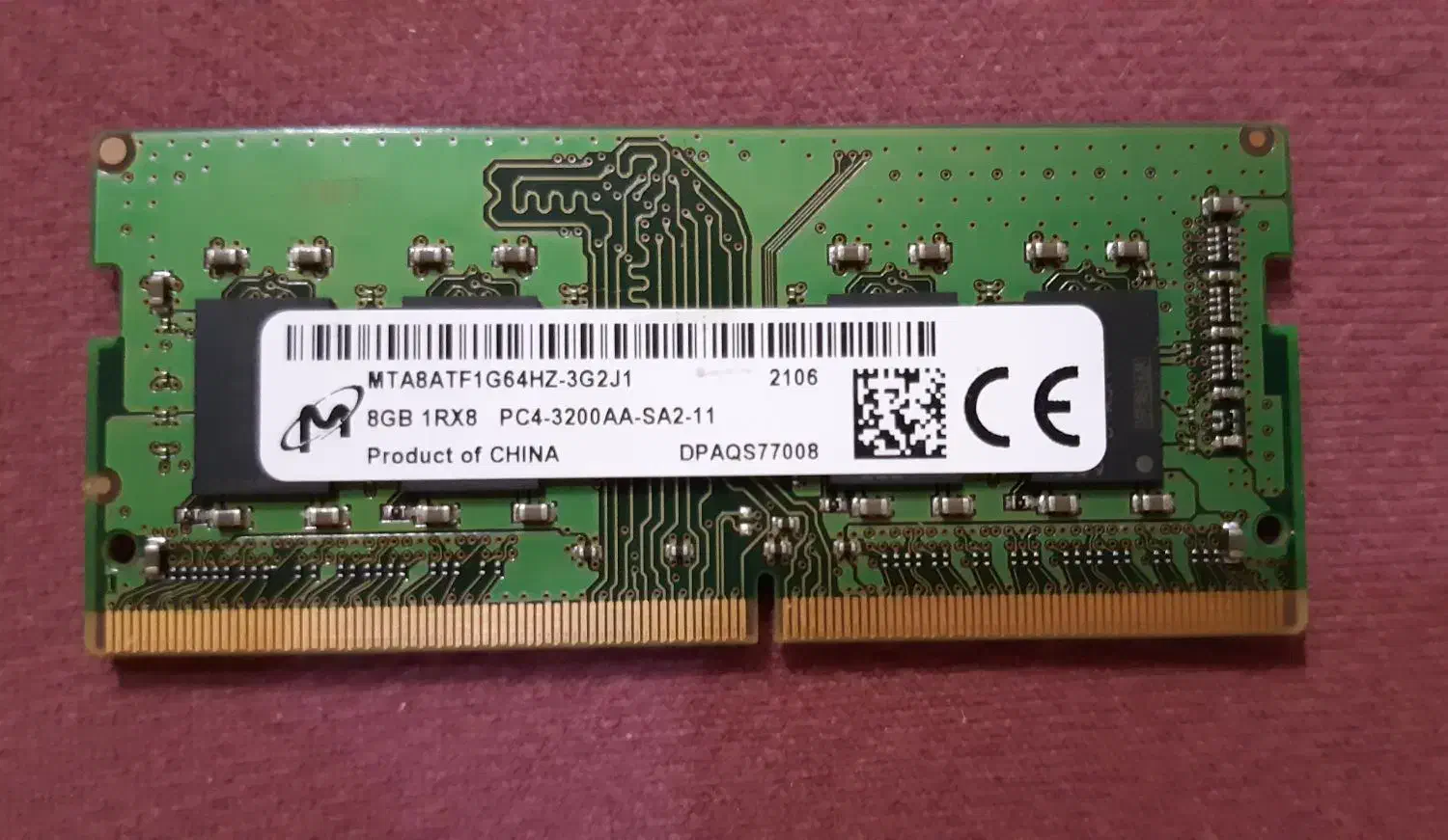 رم ۸ گیگ ddr4 لپ تاپ|قطعات و لوازم جانبی رایانه|اصفهان, شاهزاده ابراهیم|دیوار