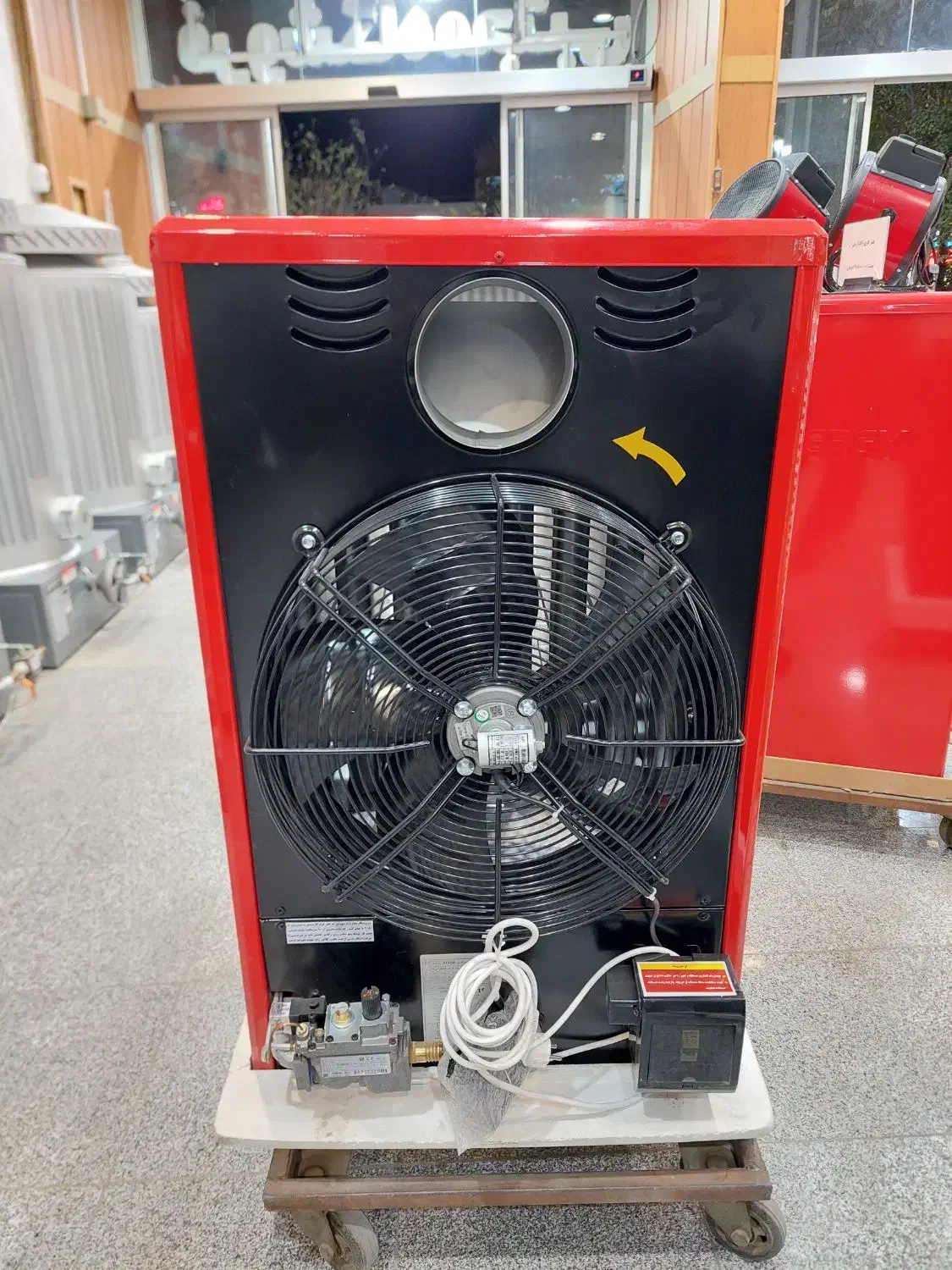 هیتر گازی فن دار ۸۶۰ آرجی|بخاری، هیتر، شومینه|یزد, |دیوار