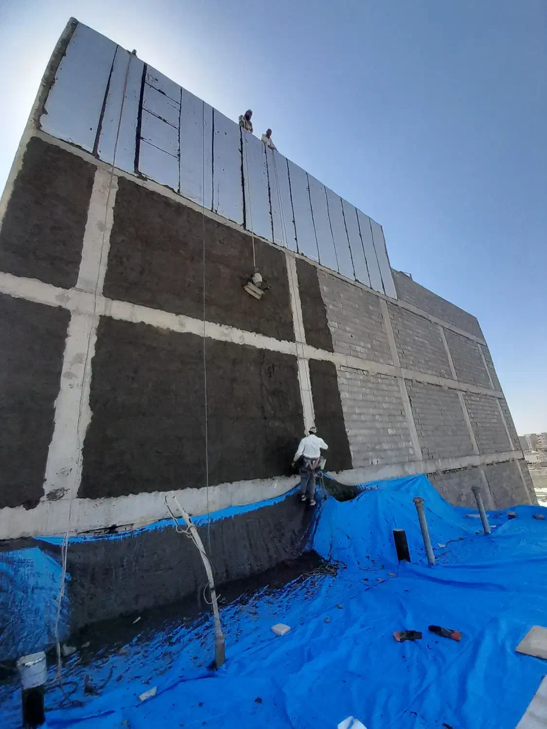 سیمان کار بدون داربست ایزوگام کار راپل کارطناب|خدمات پیشه و مهارت|تهران, فردوس|دیوار