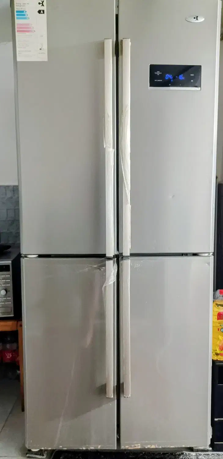 یخچال و فریزر چهار درب رنگ سیلور برند CK|یخچال و فریزر|ساری, |دیوار