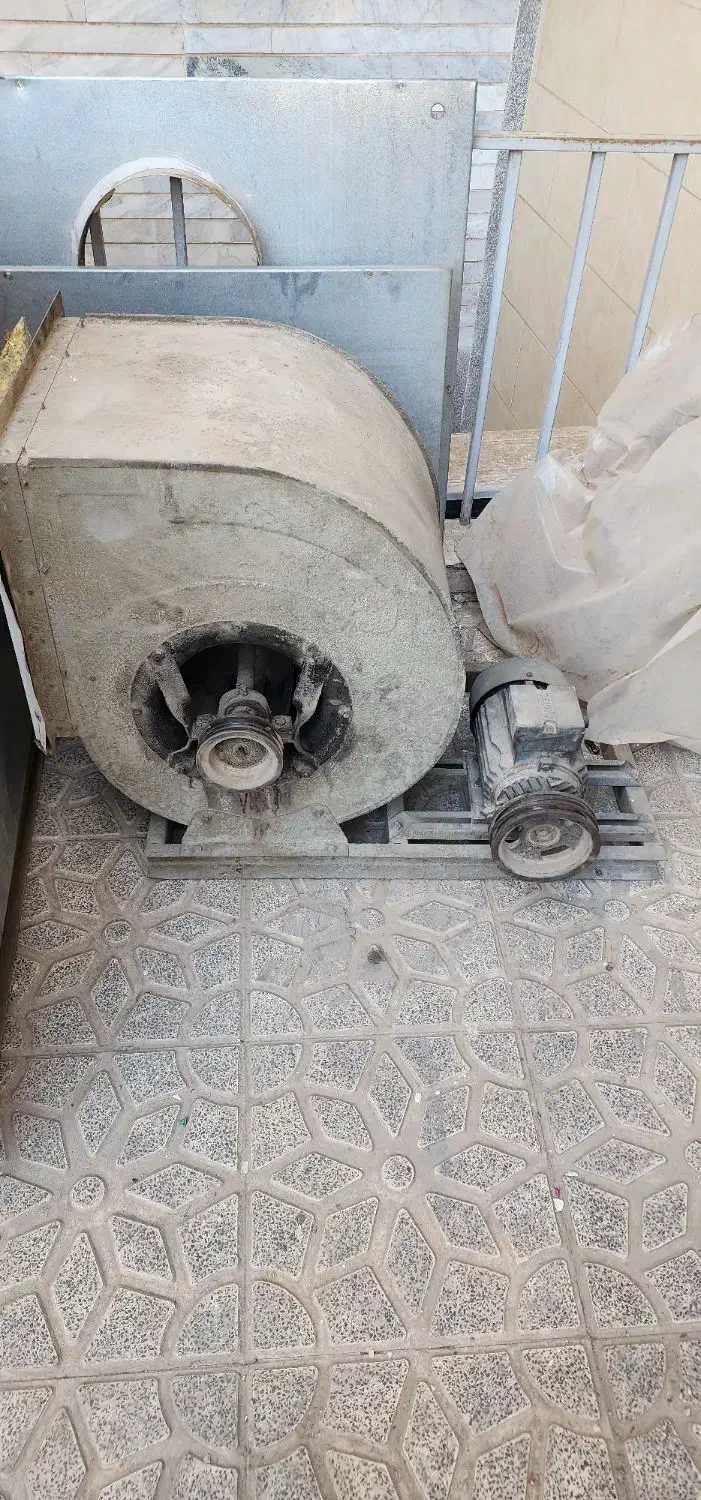 هواکش صنعتی(سانتریفیوژ) سه اسب سایلنسر|پنکه و تصفیهکنندهٔ هوا|کرج, حاجی آباد|دیوار