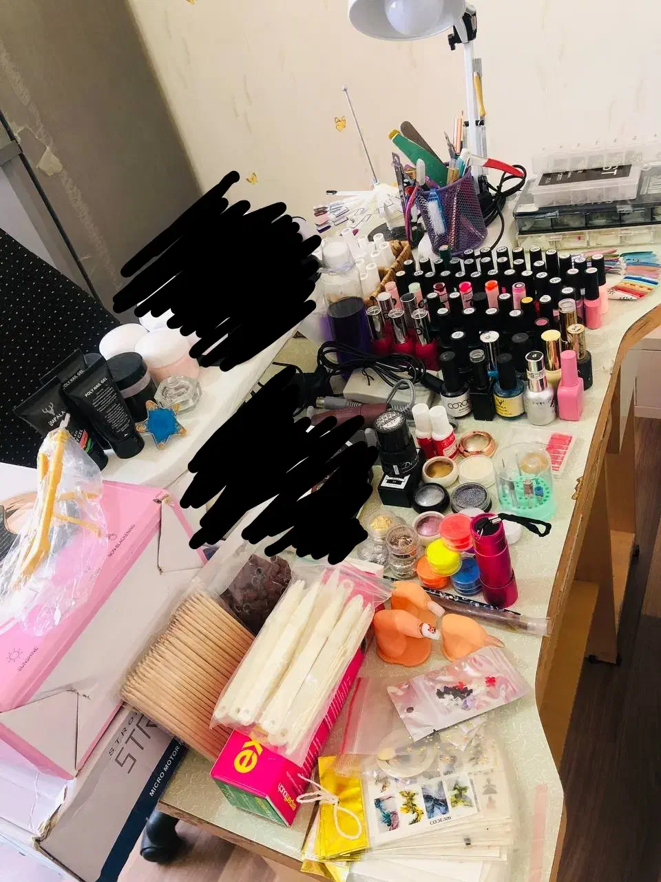 فروش وسایل کاشت ناخن|آرایشی، بهداشتی، درمانی|دوگنبدان, |دیوار