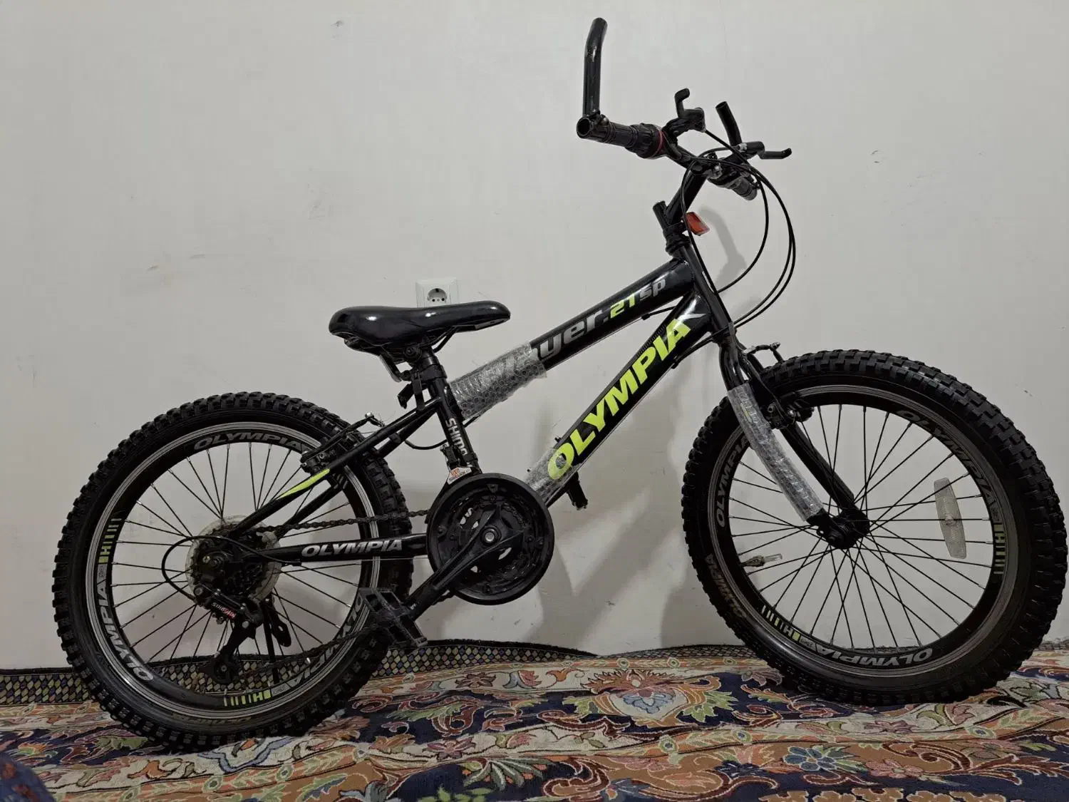 دوچرخه۲۰ دنده ای حرفه ای المپیا طوقه المنیومی نو|دوچرخه، اسکیت، اسکوتر|محمدشهر, جعفرآباد|دیوار