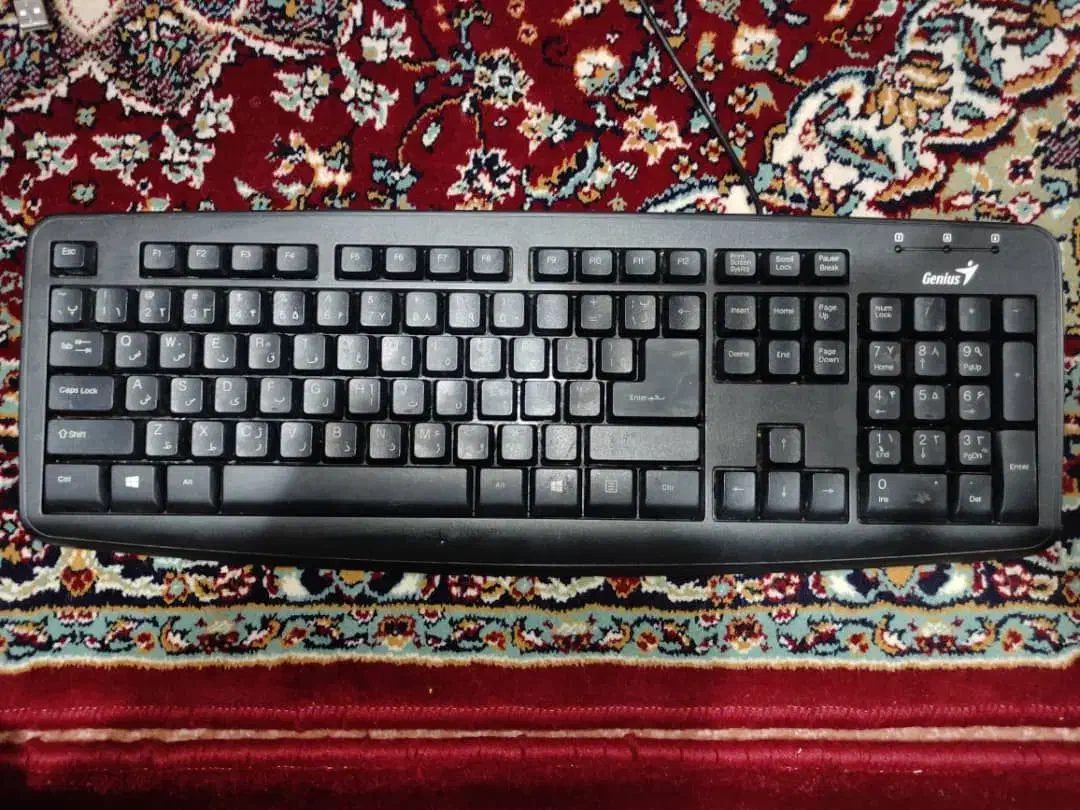 کیبورد genius|قطعات و لوازم جانبی رایانه|اهواز, فولادشهر|دیوار