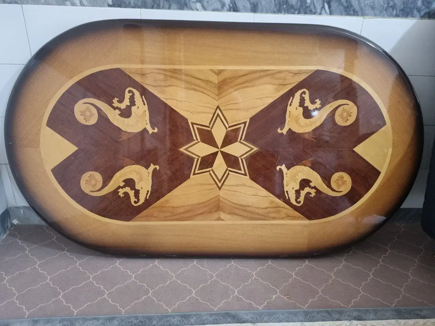 میز ناهار خوری ۶ نفره تک|میز و صندلی غذاخوری|مرودشت, بیست متری بیمارستان|دیوار