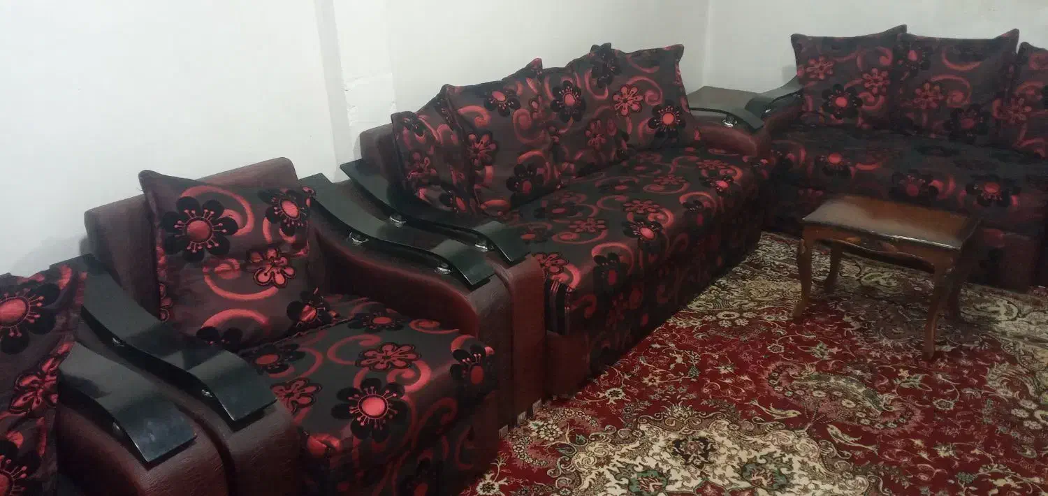 مبل راحتی ۱۰نفره|مبلمان خانگی و میز عسلی|صوفیان, |دیوار