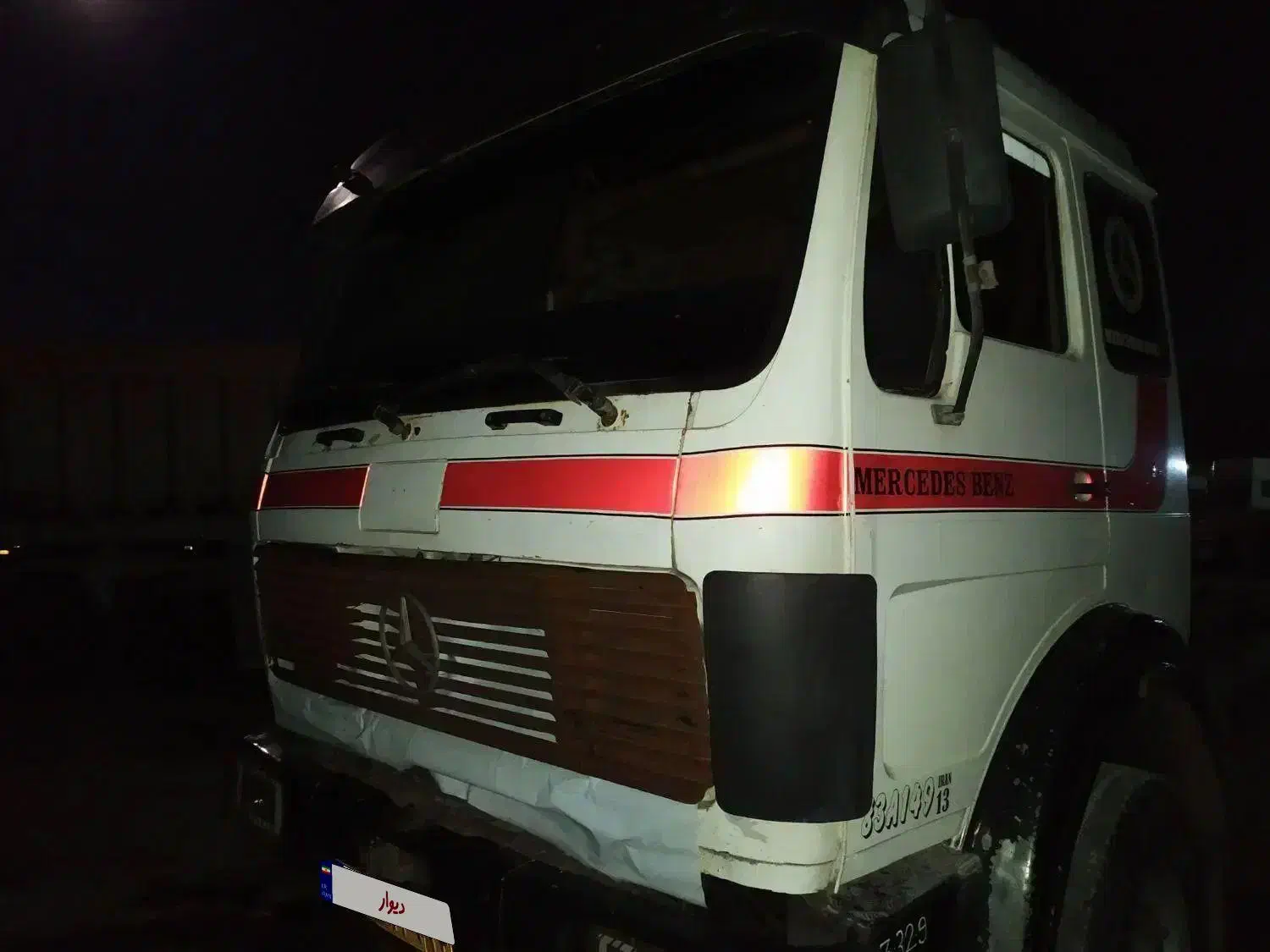 بنز ده سیلندر با موتور جفت سوپر|خودرو سنگین|مبارکه, |دیوار