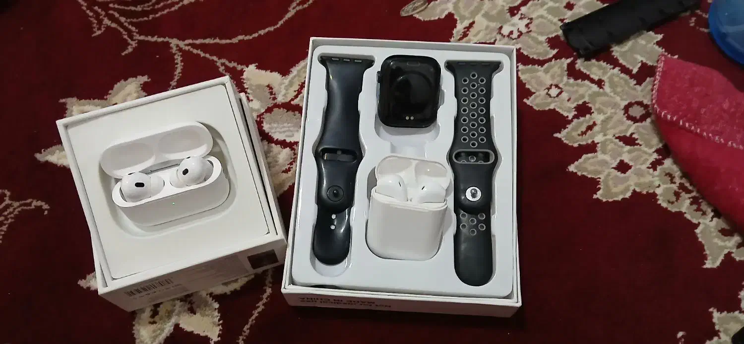 گوشی نوکیا ۱۰۵ و ساعت و ۲عدد ارپاد|موبایل|ماهنشان, |دیوار