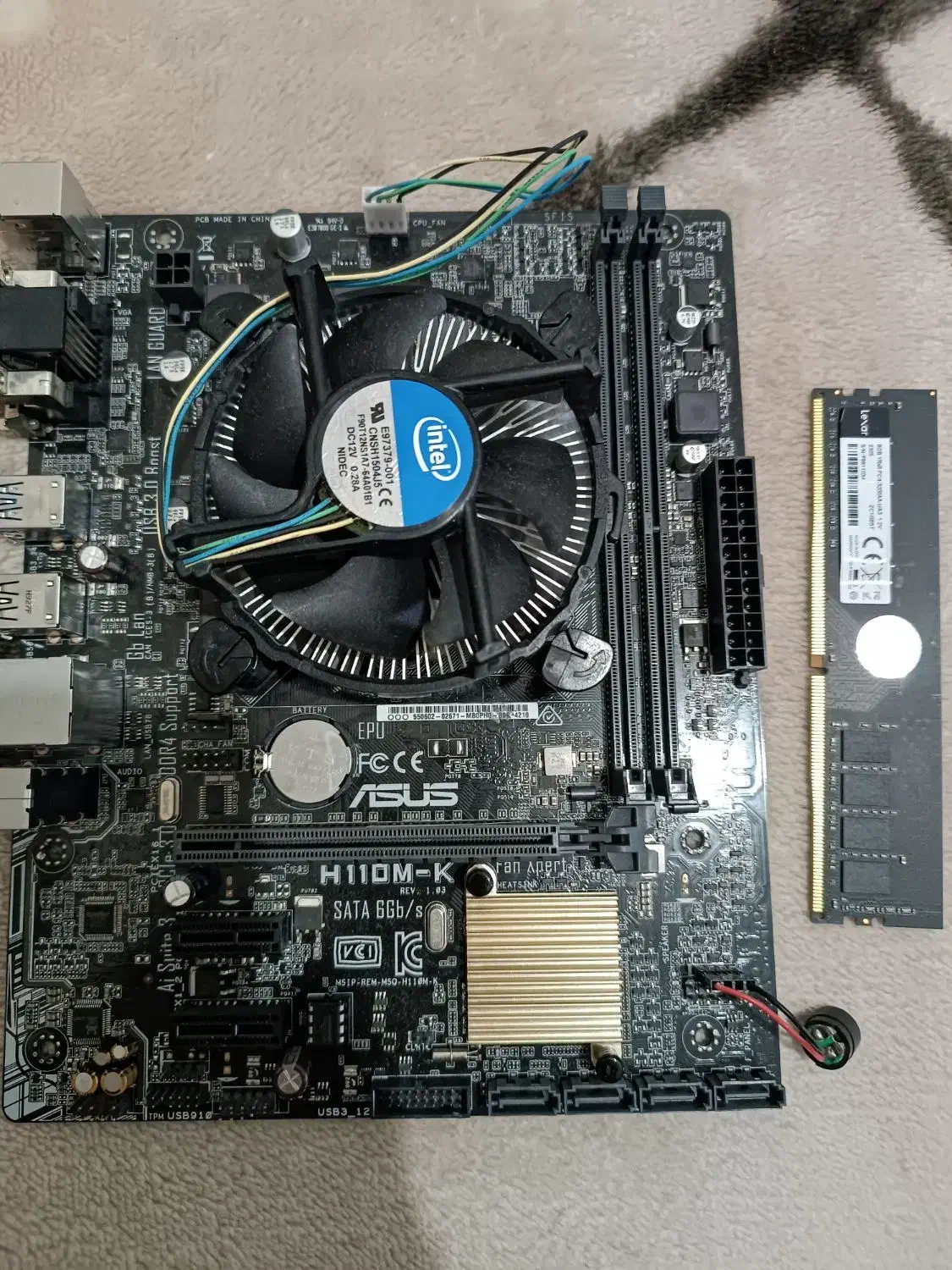 مادربورد رم سی پی یو ddr4|قطعات و لوازم جانبی رایانه|مشهد, شهرک لشکر (شهرک غرب)|دیوار