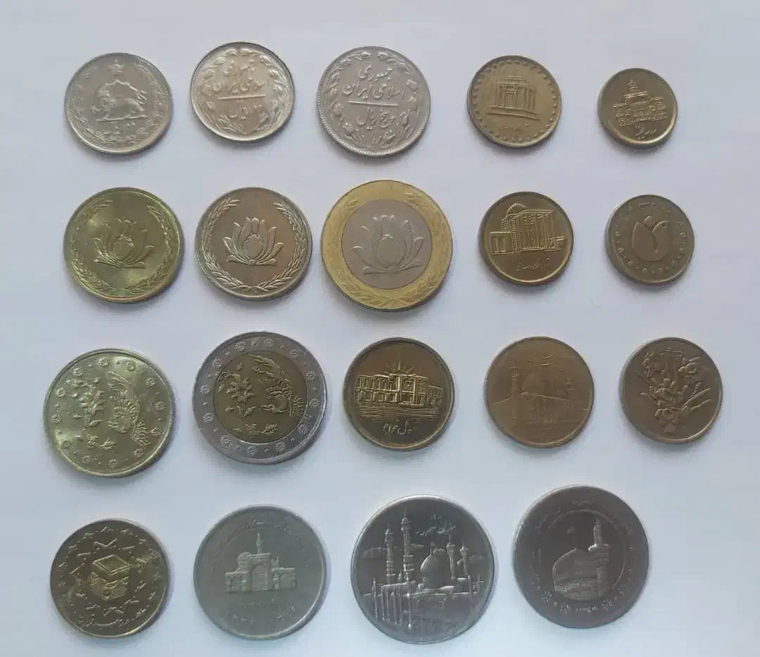 انواع سکه و پول خورد|کلکسیون سکه، تمبر، اسکناس|یزد, |دیوار