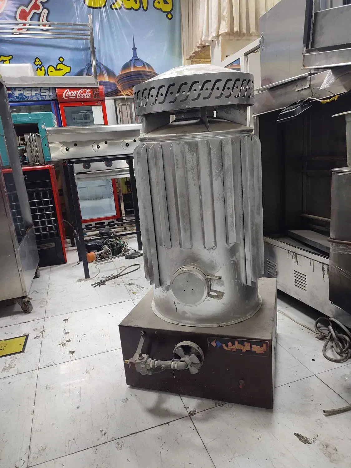 بخاری کارگاهی گازی تمیزو سالم|بخاری، هیتر، شومینه|نسیم‌شهر, |دیوار