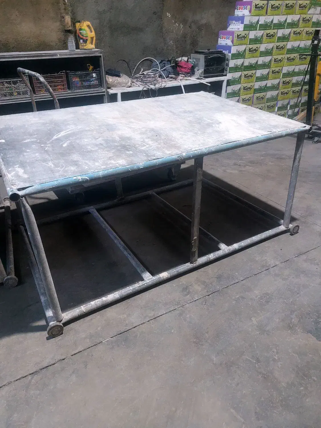 میز گالوانیزه، میز کار سنگین|فروشگاه و مغازه|مشهد, گرجی علیا|دیوار