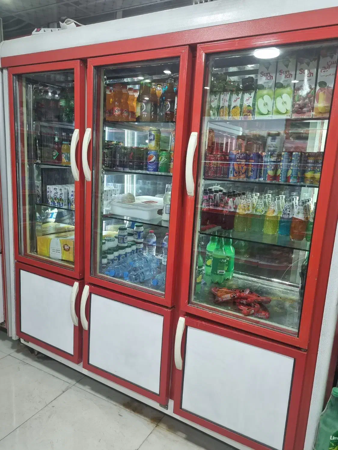 یخچال ۶ درب دوطرف نما|یخچال و فریزر|اهواز, فولادشهر|دیوار