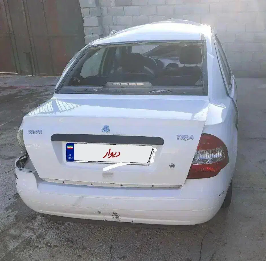تیبا صندوقدارمدل۱۳۹۵تصادفی|خودرو سواری و وانت|کرمانشاه, |دیوار