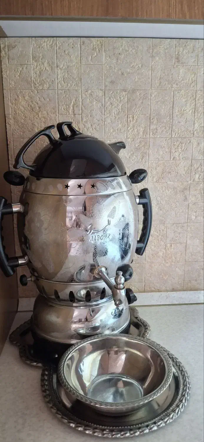 سماورگازی|سماور، چای‌ساز، قهوه‌ساز|رفسنجان, |دیوار