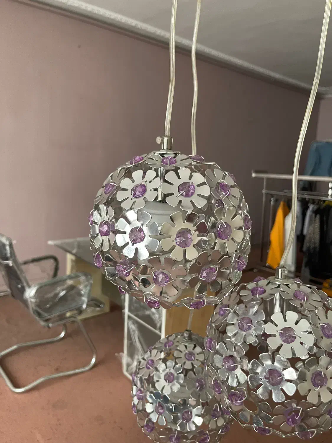 لوستر|لوستر و چراغ آویز|تهران, ستارخان|دیوار