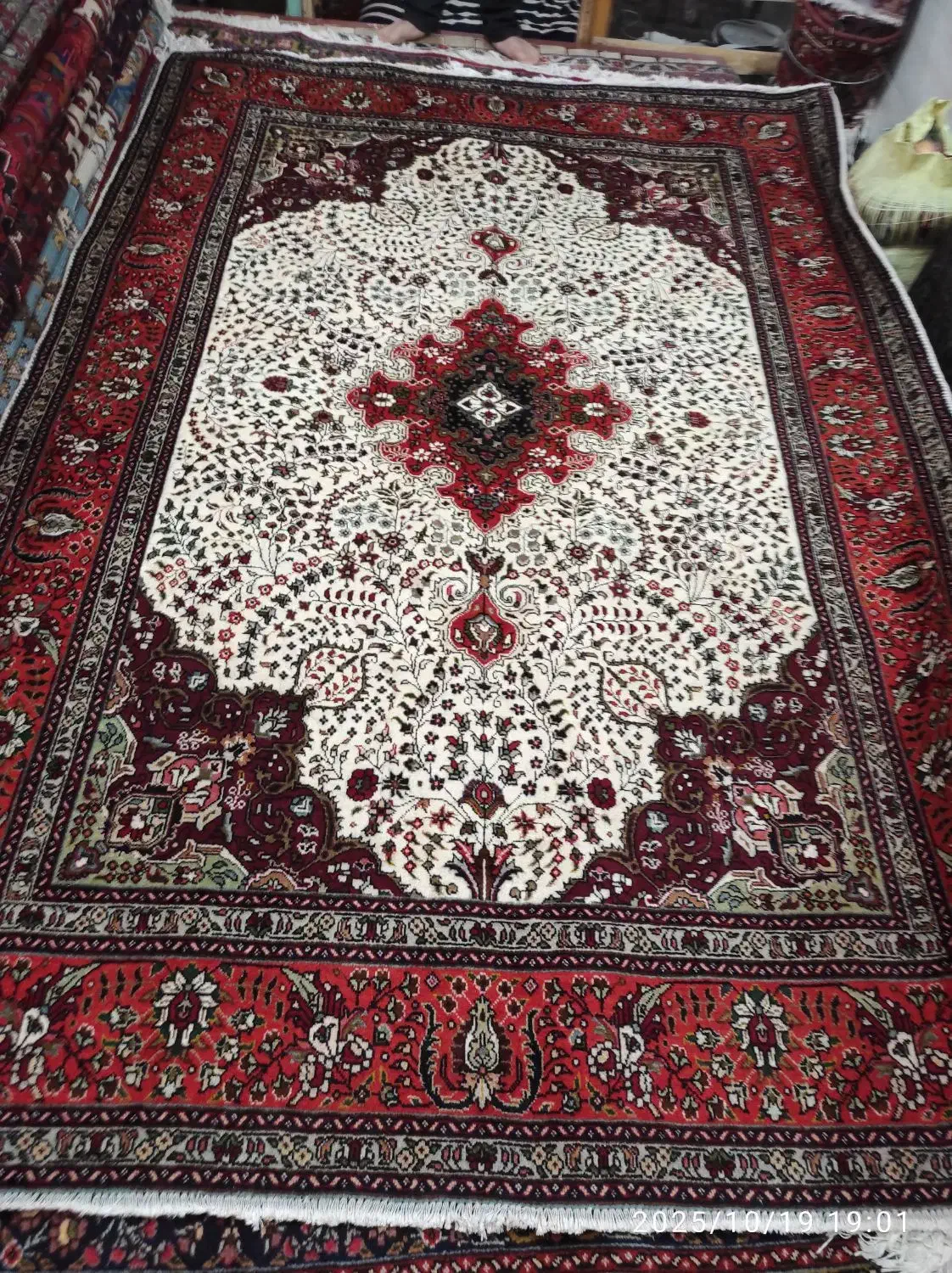 جفت۶متری کرم قلم کرم|فرش|مراغه, |دیوار