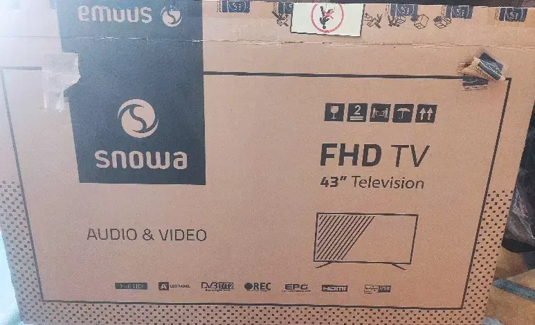 تلوزیون۴۳اینچ غیر هوشمند|تلویزیون و پروژکتور|بندر گز, |دیوار