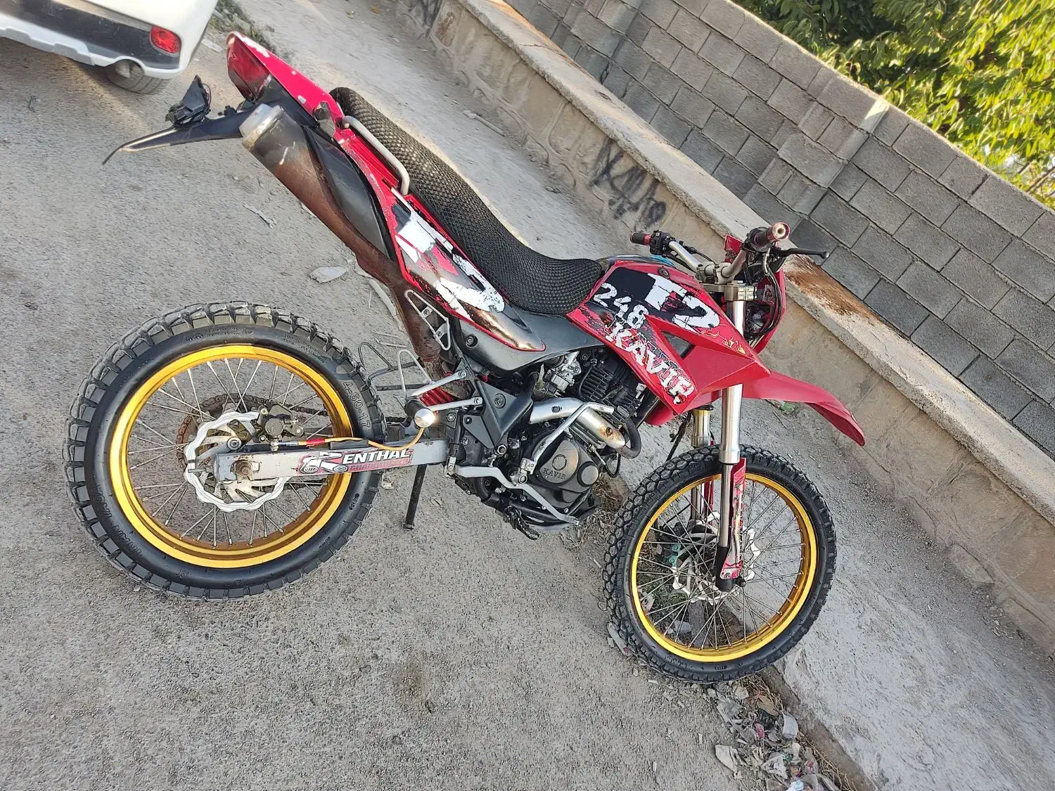 متور رادیسون تریل رادیسون کویر T2 مدل 94|موتورسیکلت|یاسوج, |دیوار