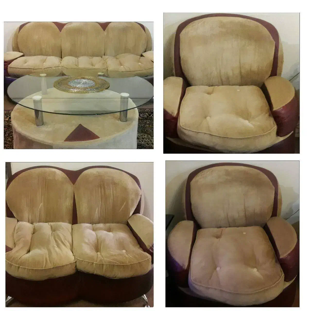 مبل راحتی با میز جلو و ۷نفره|مبلمان خانگی و میز عسلی|اردبیل, |دیوار