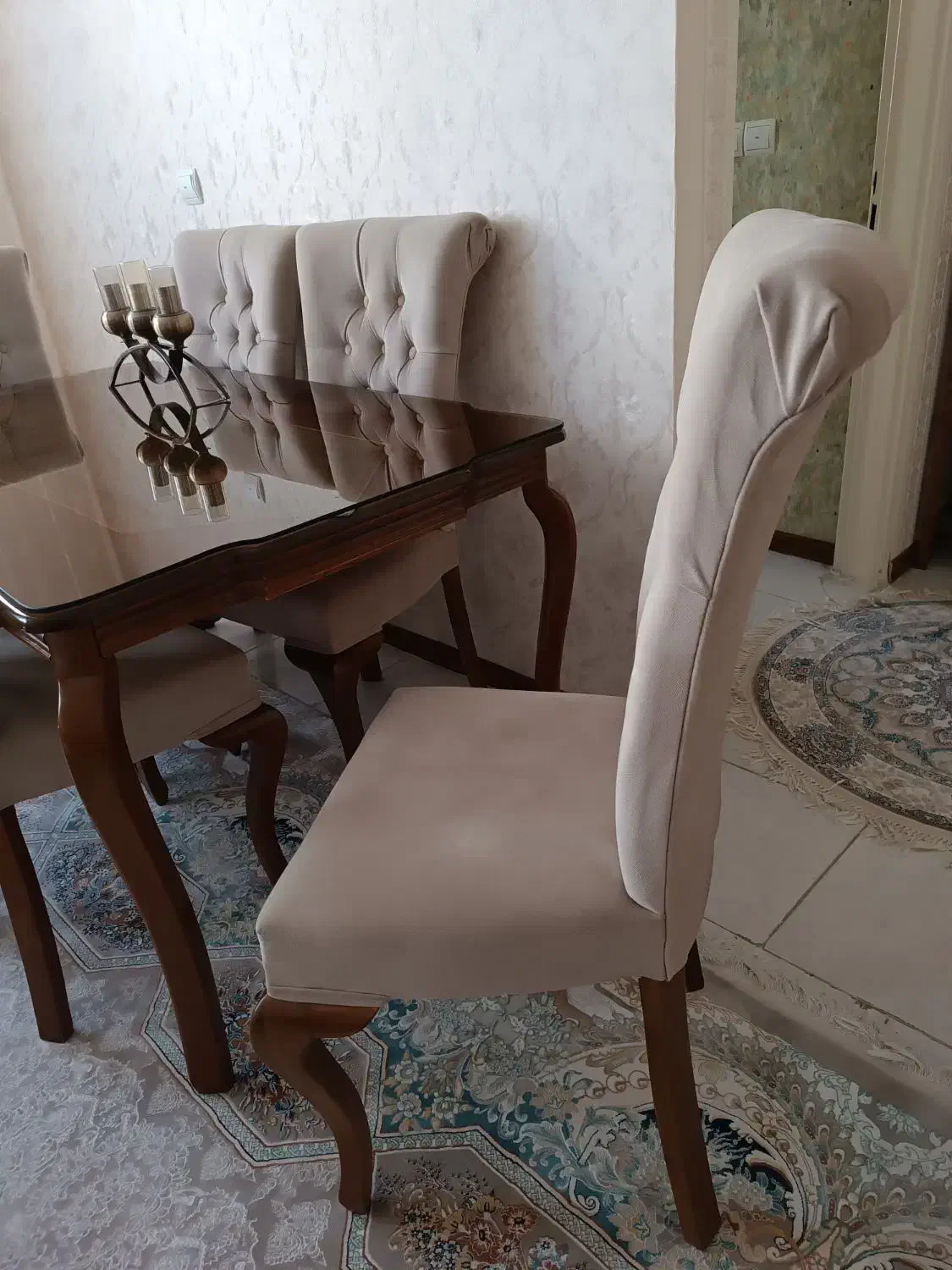 میز و صندلی غذاخوری  شش نفره|میز و صندلی غذاخوری|سهند, |دیوار