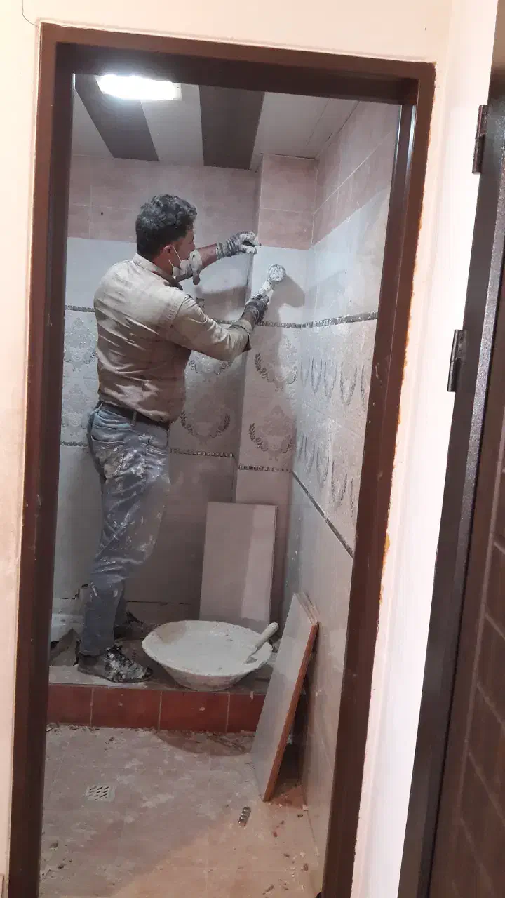 کاشی کاری کاشیکاری سرامیک کاری خرده کاری|خدمات پیشه و مهارت|تبریز, |دیوار