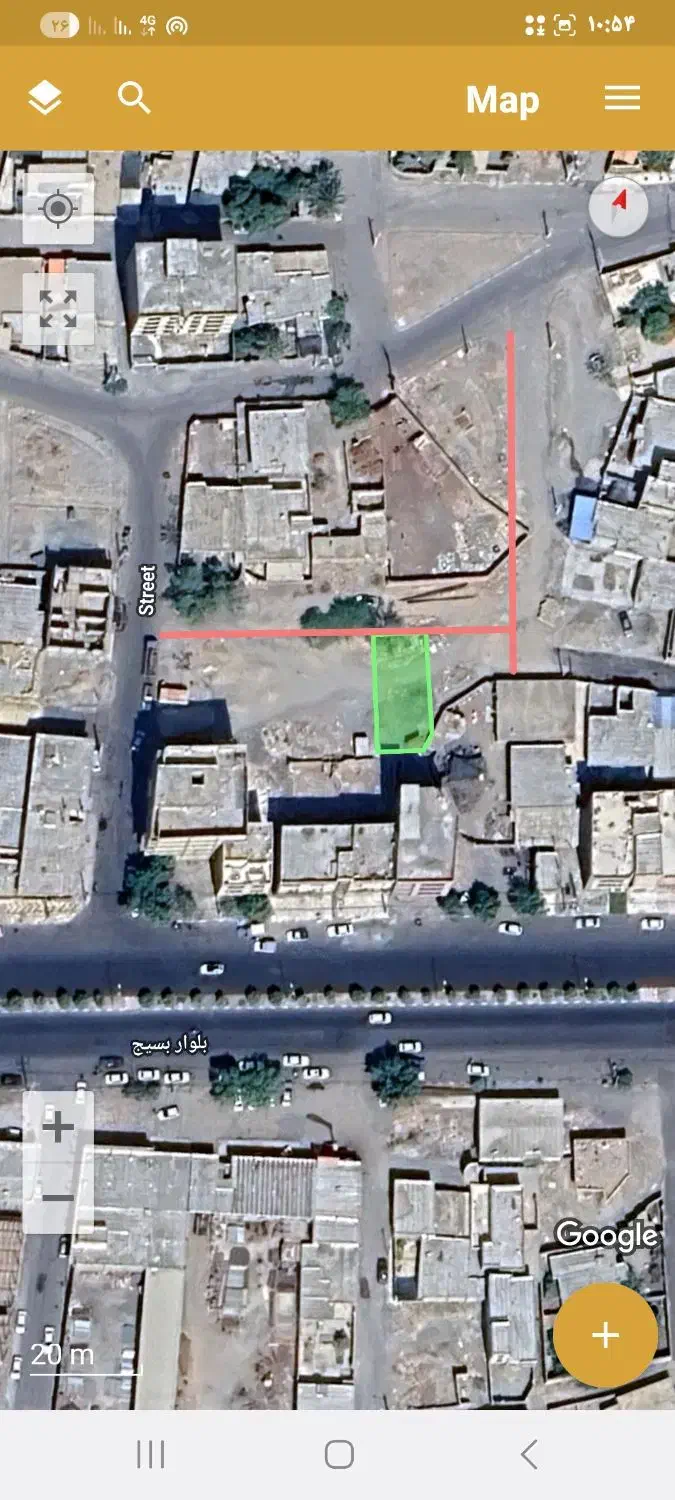 ۲۰۰متر زمین مسکونی جنب نوشابه فروشی حیدری|فروش زمین و ملک کلنگی|رودان, |دیوار
