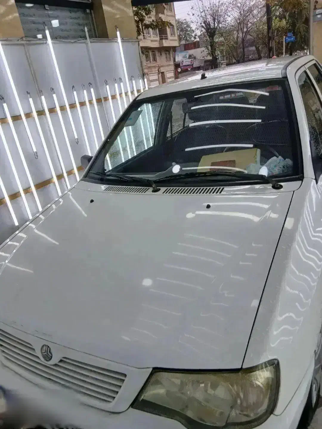 پراید 111 سفید مدل 95 تمیز|خودرو سواری و وانت|رشت, بازار|دیوار