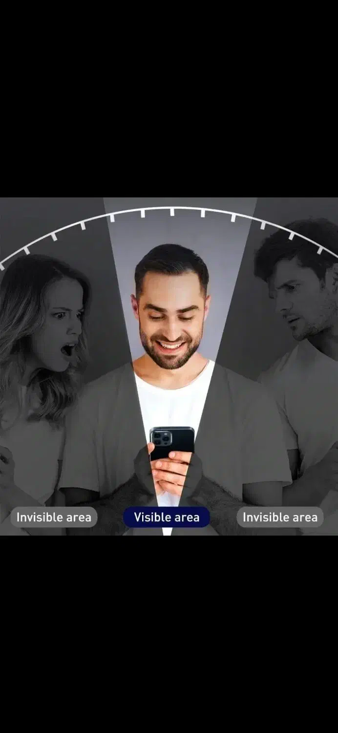 محافظ صفحه نمایش (گلس) پرایوسی (privacy)|لوازم جانبی موبایل و تبلت|قم, پردیسان|دیوار