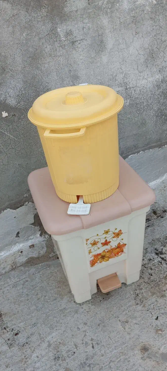 فروش دوعدد ظرف جای اشغال|لوازم نظافت|کرمانشاه, |دیوار