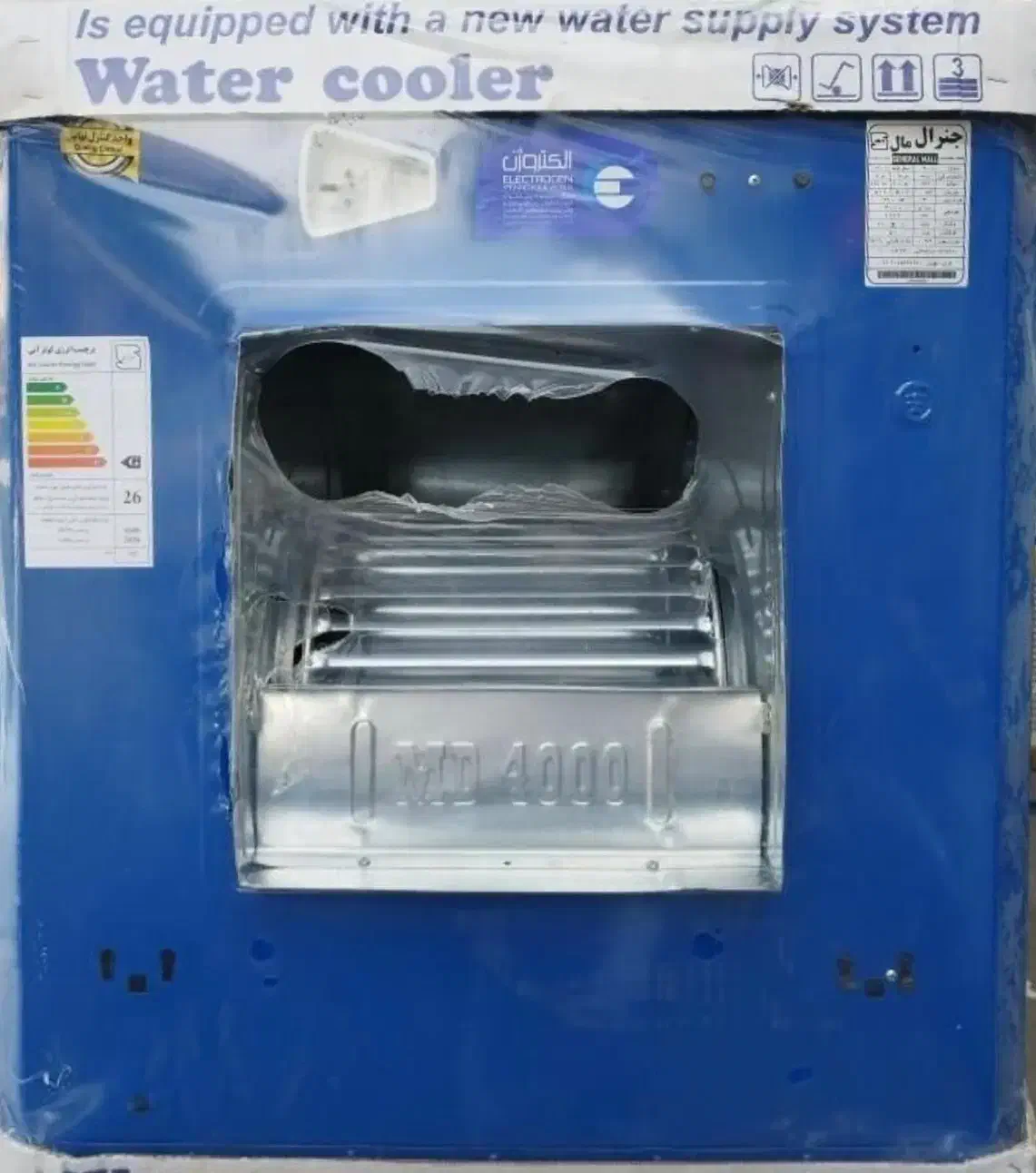 کولر ۳۵۰۰ الکتروژن|کولر آبی|اندیشه, اندیشه فاز ۴|دیوار