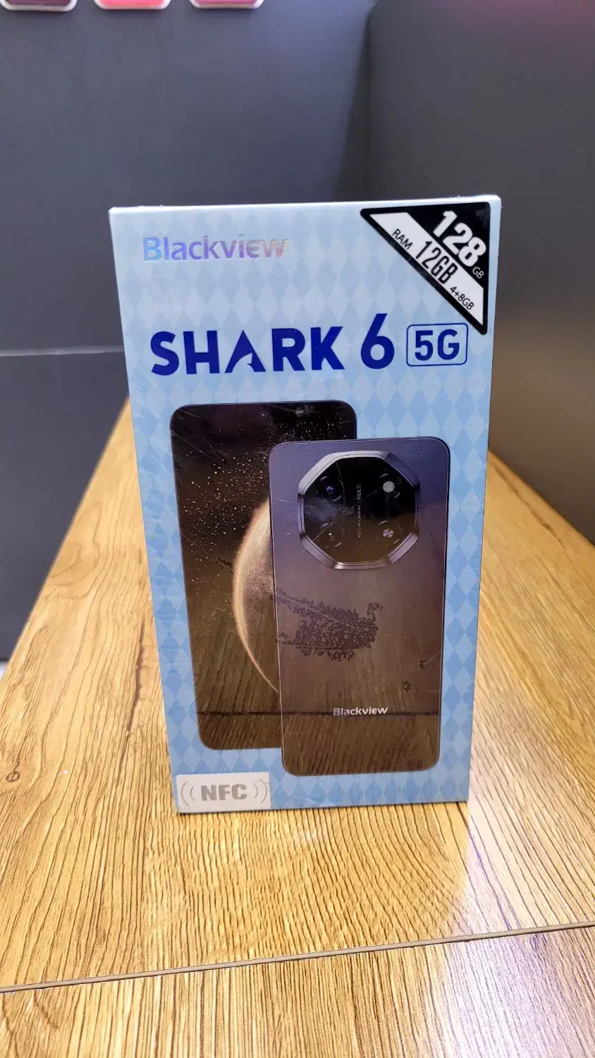 ارزانترین جدیدترین گوشی 5G آکبند بلک ویو رم12 nfc|موبایل|مشهد, الهیه|دیوار