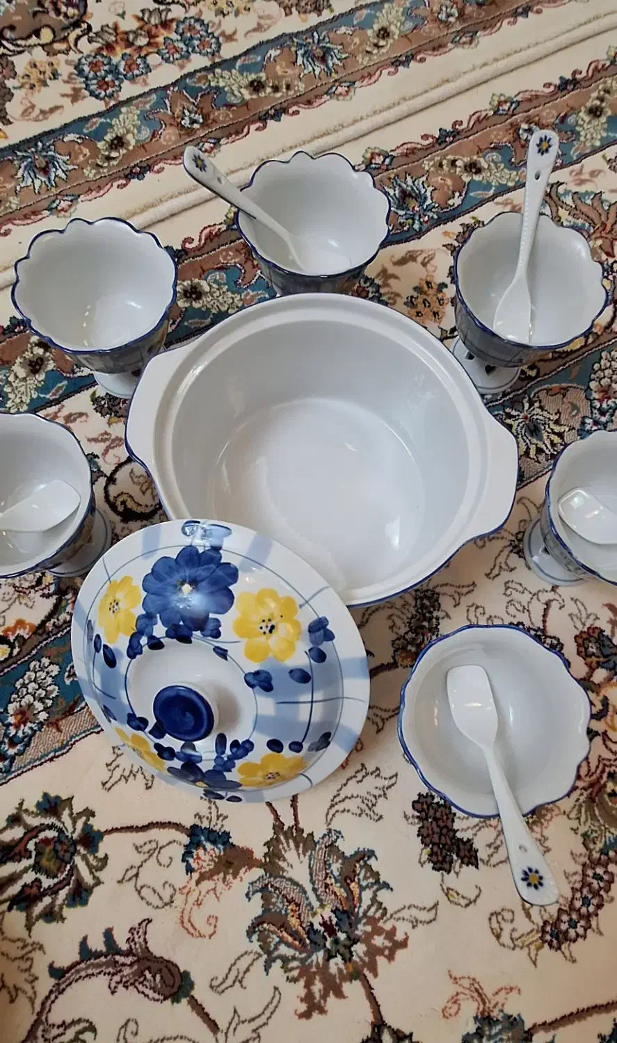 ظروف فانتزی|ظروف سرو و پذیرایی|بوئین زهرا, |دیوار