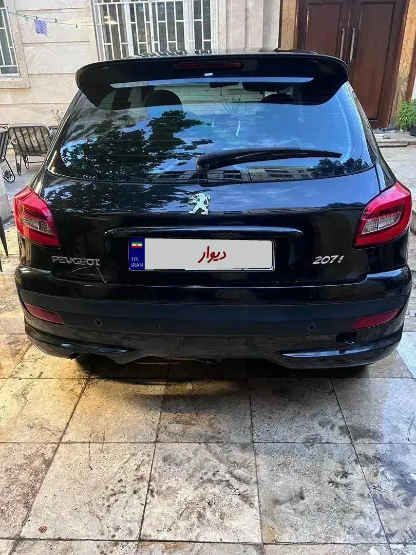 پژو TU5 - 207i - مشکی|خودرو سواری و وانت|مشهد, کوثر|دیوار