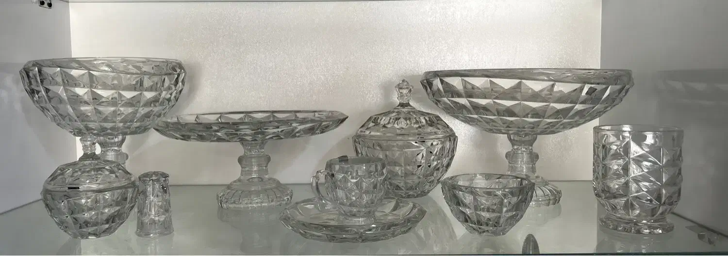 سرویس کریستال پذیرایی|ظروف سرو و پذیرایی|رودهن, |دیوار