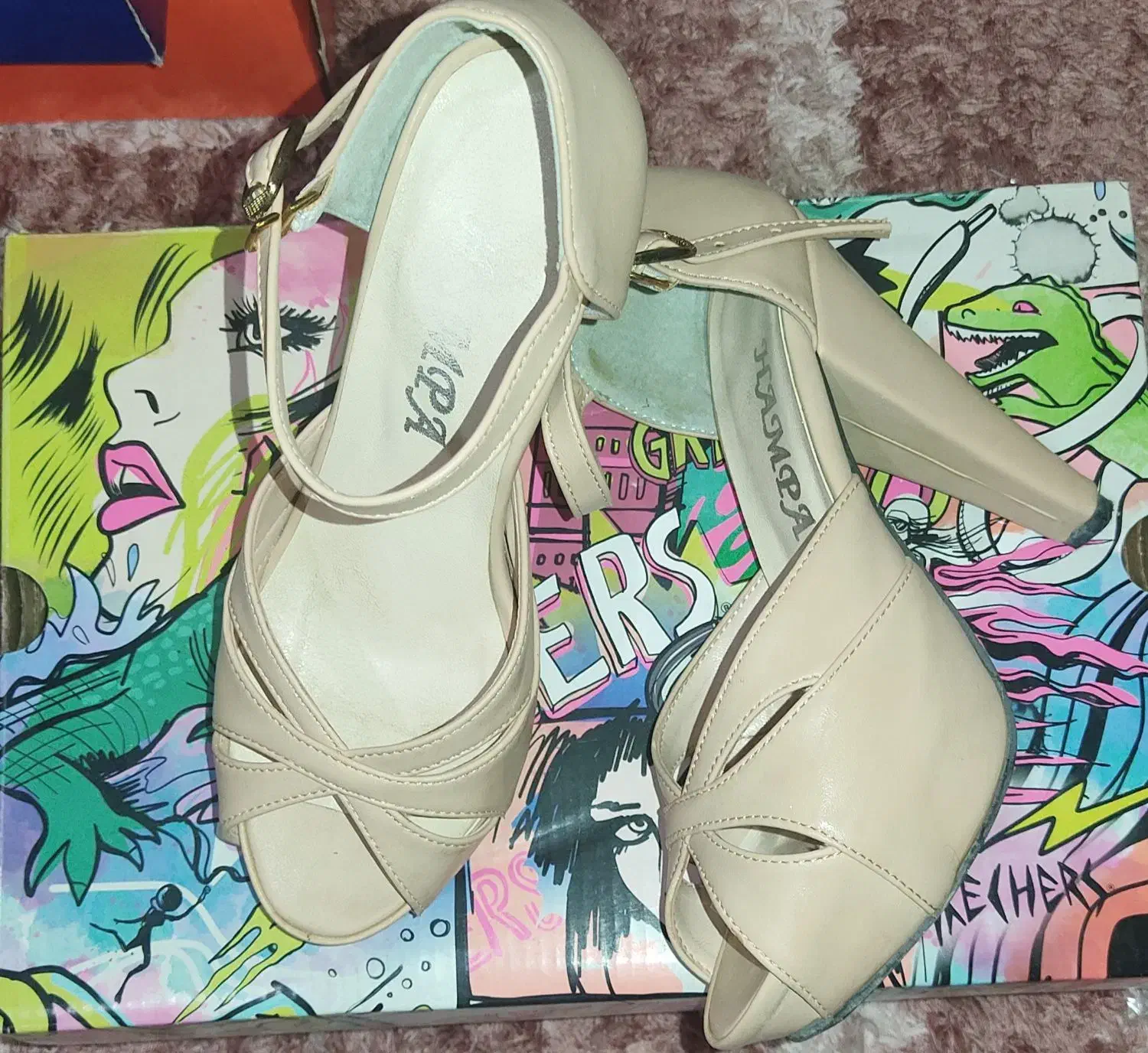 کفش مجلسی سایز۳۷|کیف، کفش، کمربند|شاهینشهر, عطار|دیوار